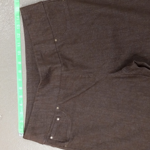 Ruby Rd. Petite Coffee Colored Pants - Picture 5 of 16